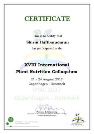 IPNC 2017 Plant Nutrition Conference - Denmark - Copenhagen